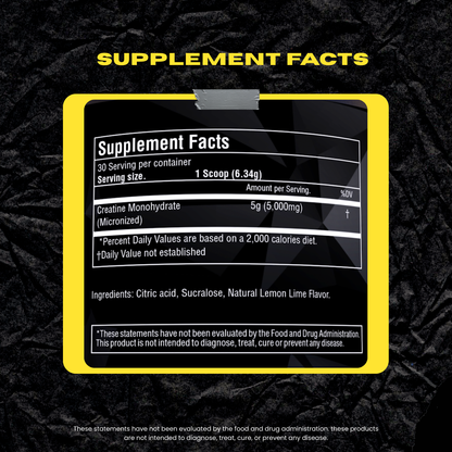 Creatine TORO BOOM Monohydrate 5g | Micronized, 30 Servings