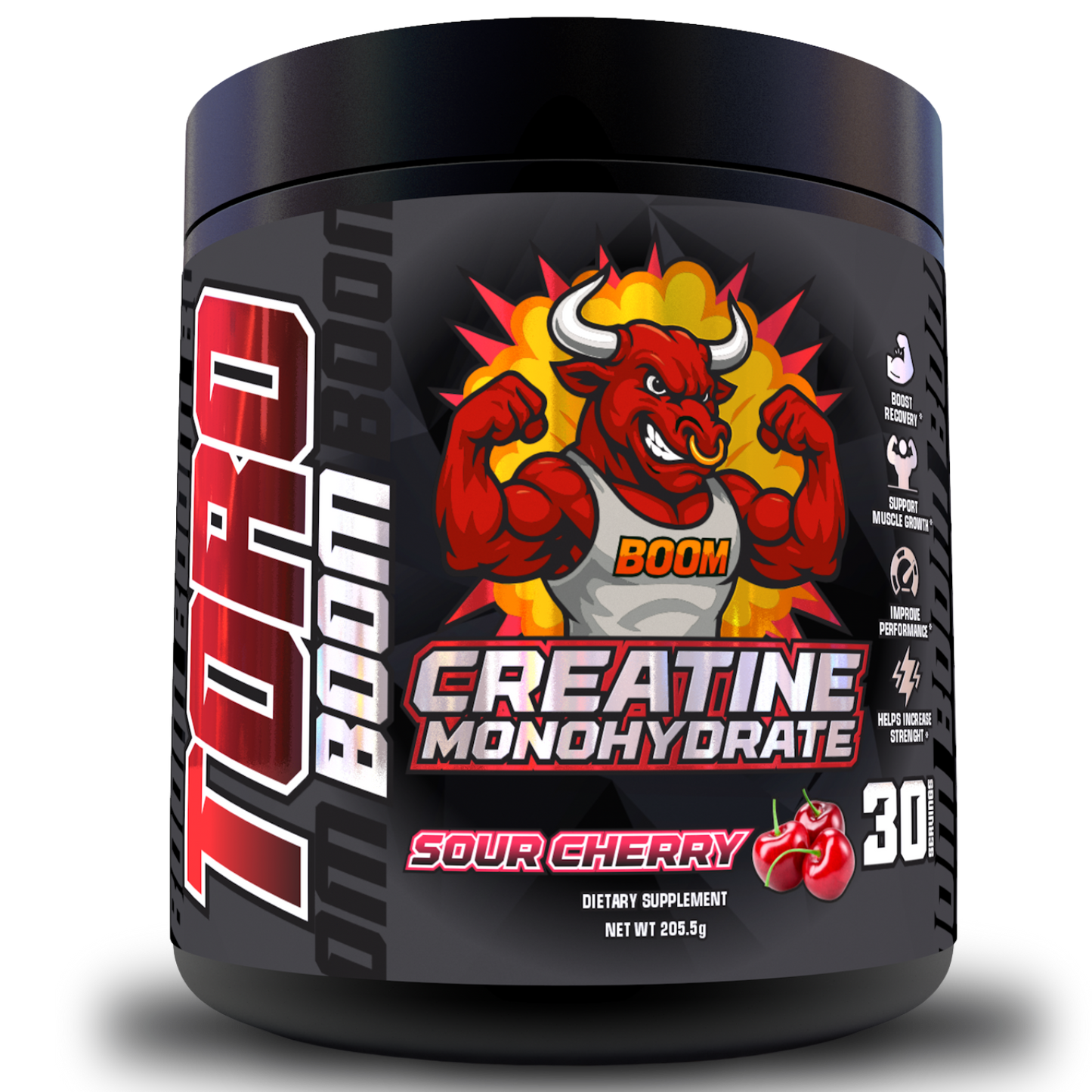 Creatine TORO BOOM Monohydrate 5g | Micronized, 30 Servings