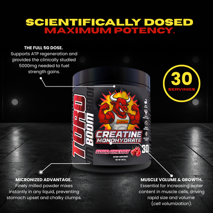 Creatine TORO BOOM Monohydrate 5g | Micronized, 30 Servings